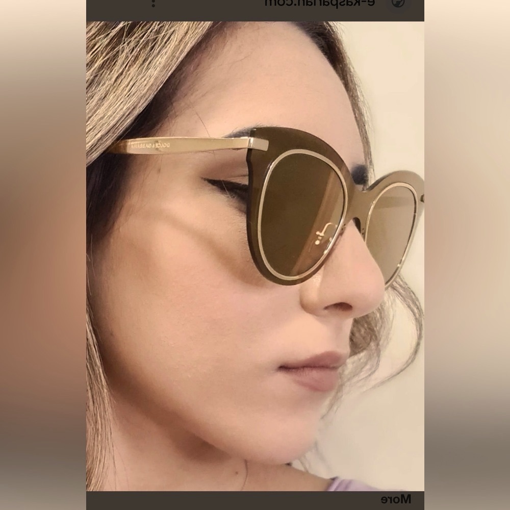 AUTHENTIC Dolce&Gabbana DG2172
02/F9 Women's Sunglasses 51/20 140 /CAT EYE